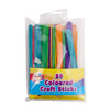 Coloured Craft Sticks (50 Pieces) - Kids Party Craft