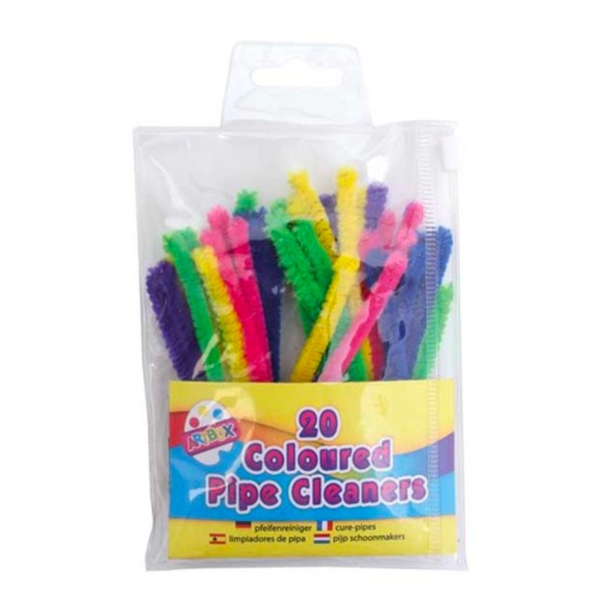 Coloured Pipe Cleaners (20 Pieces) - Kids Party Craft