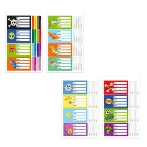 Cool School Stickers Kit (2 Designs) - Kids Party Craft