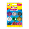 Craft Glitter Pots (9 Assorted) - Kids Party Craft