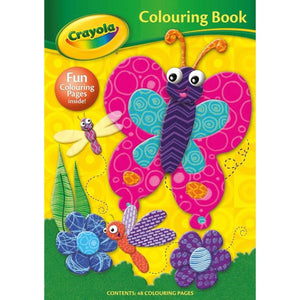 Crayola Colouring Book – Butterfly - Kids Party Craft