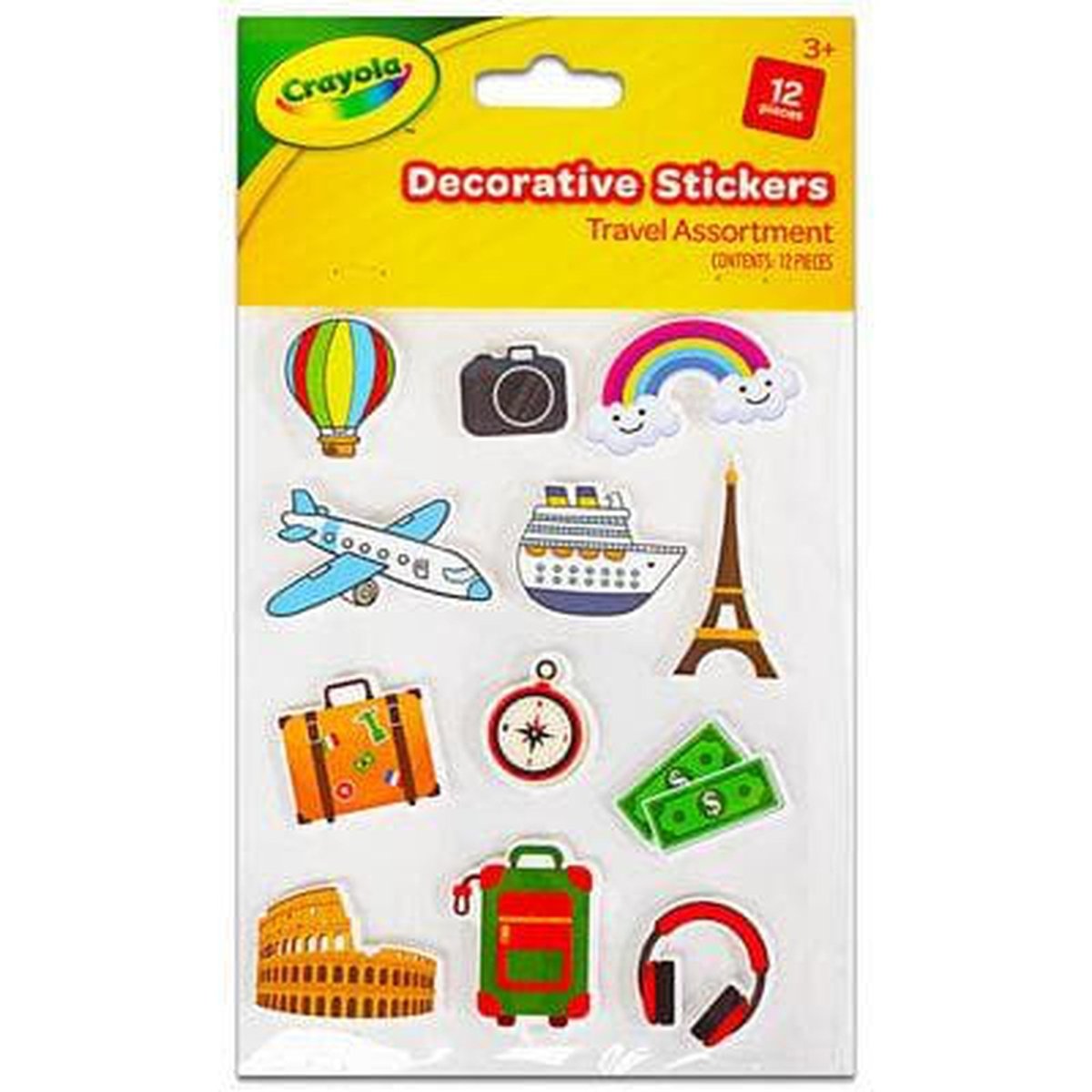 Crayola Decorative Stickers Travel - Kids Party Craft