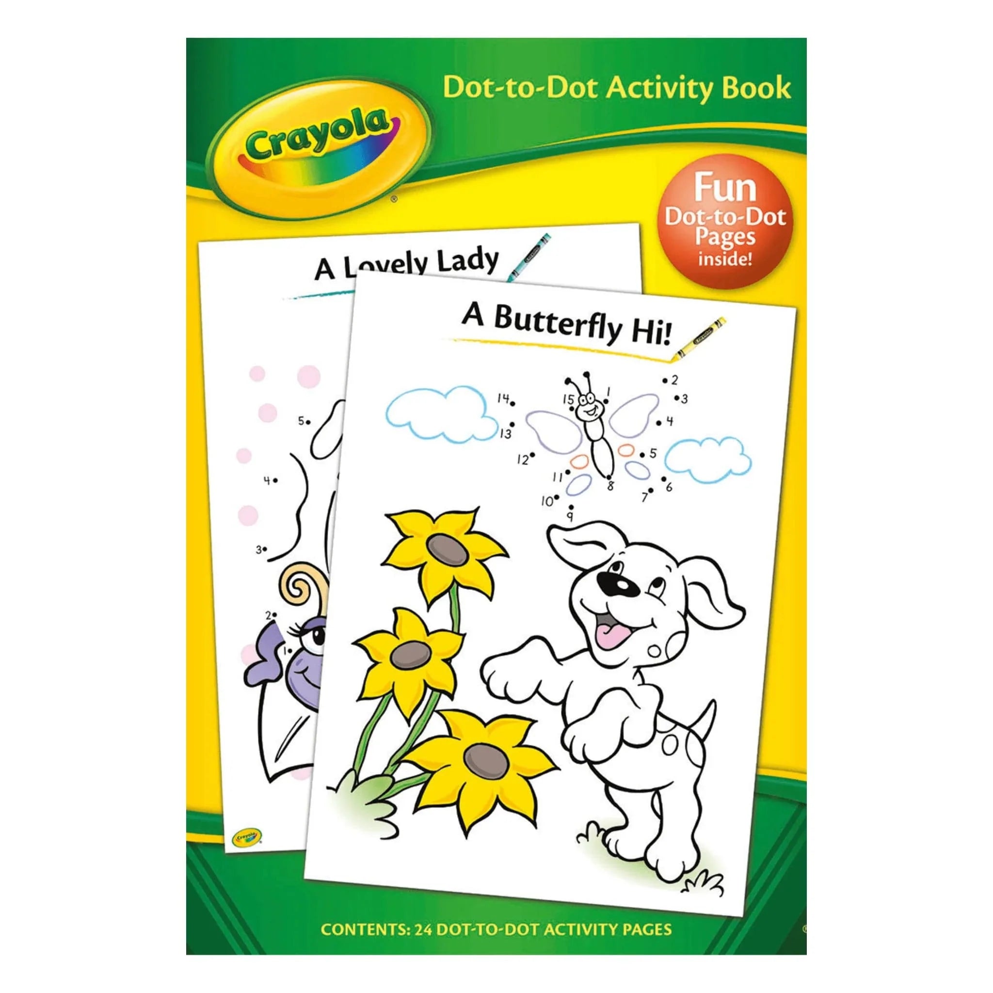 Crayola Dot To Dot Activity Book - Kids Party Craft
