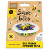 Create Your Own Bee Pebble Drinking Pond - Kids Party Craft
