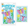 Cute Butterflies Popstick Picture Kit - Kids Party Craft