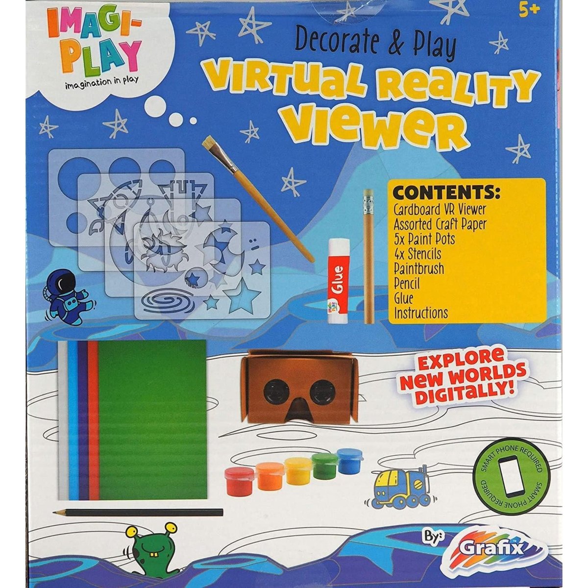 Decorate & Play Virtual Reality Viewer - Kids Party Craft