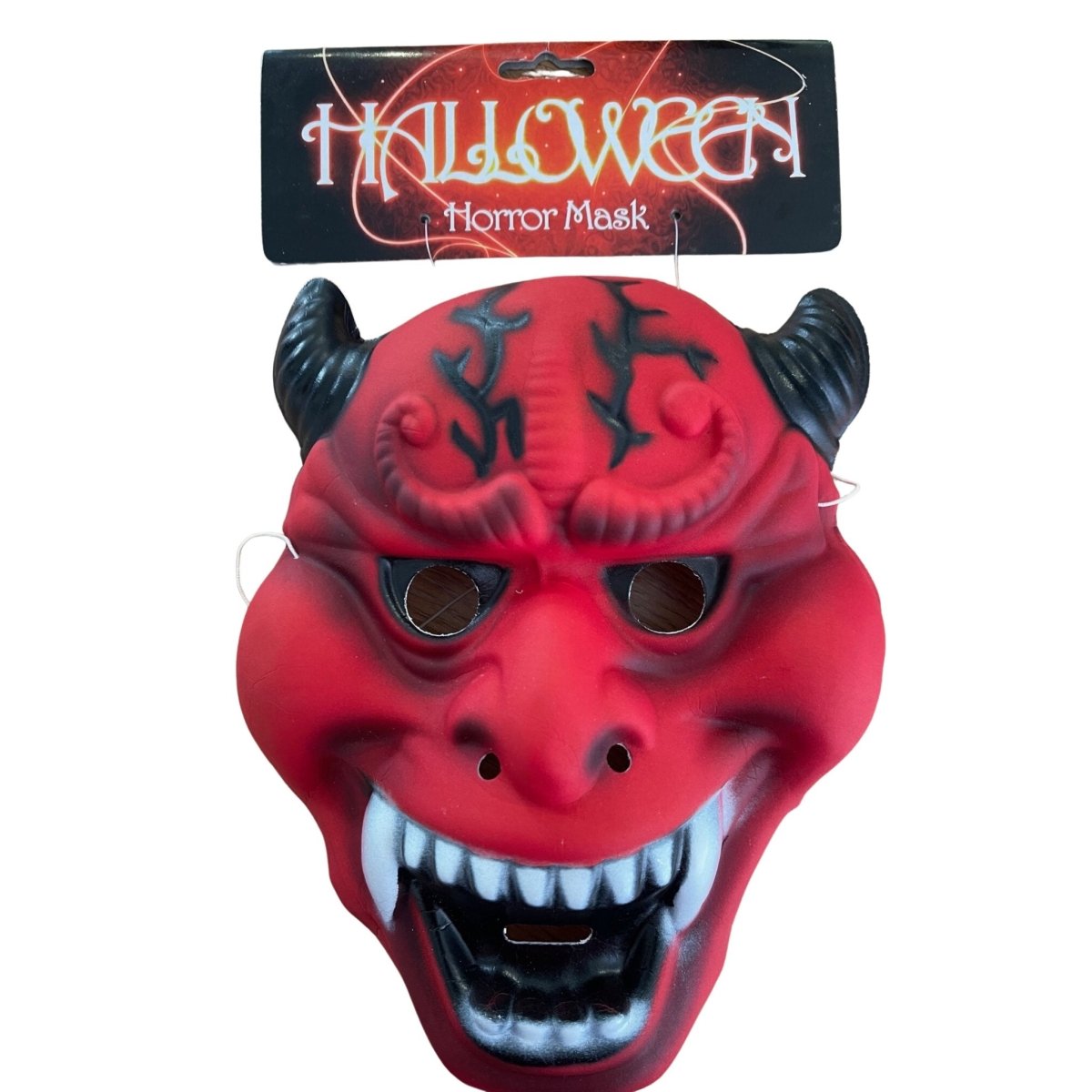 Devil Foam Mask w/ Veins - Kids Party Craft