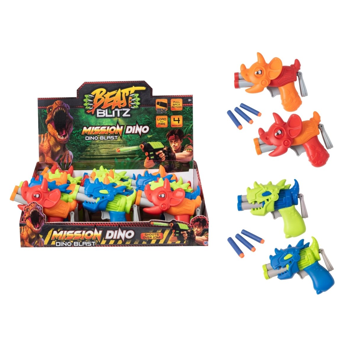 Dino Blast Dart Gun - Kids Party Craft