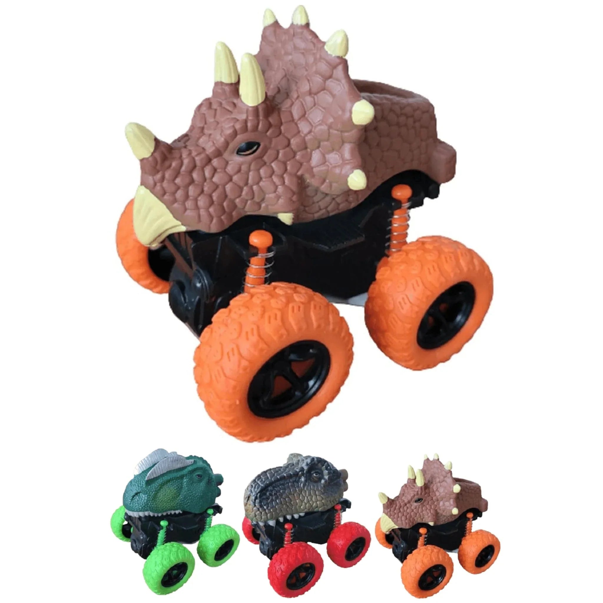 Dinosaur 4 x 4 Car 10CM - Kids Party Craft