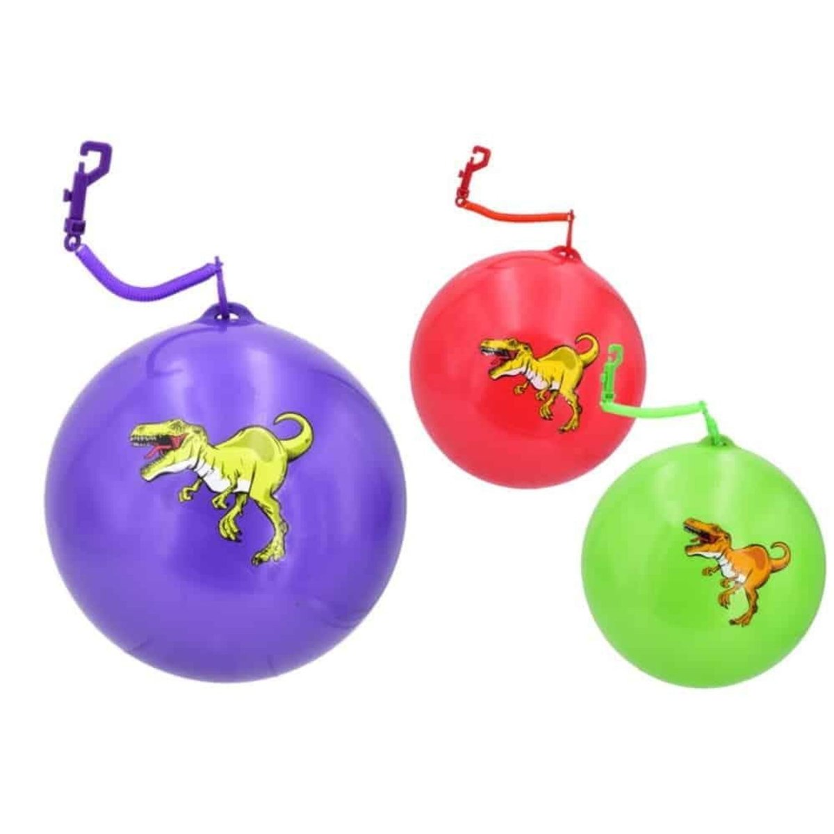 Dinosaur Ball With Keyring. - Kids Party Craft