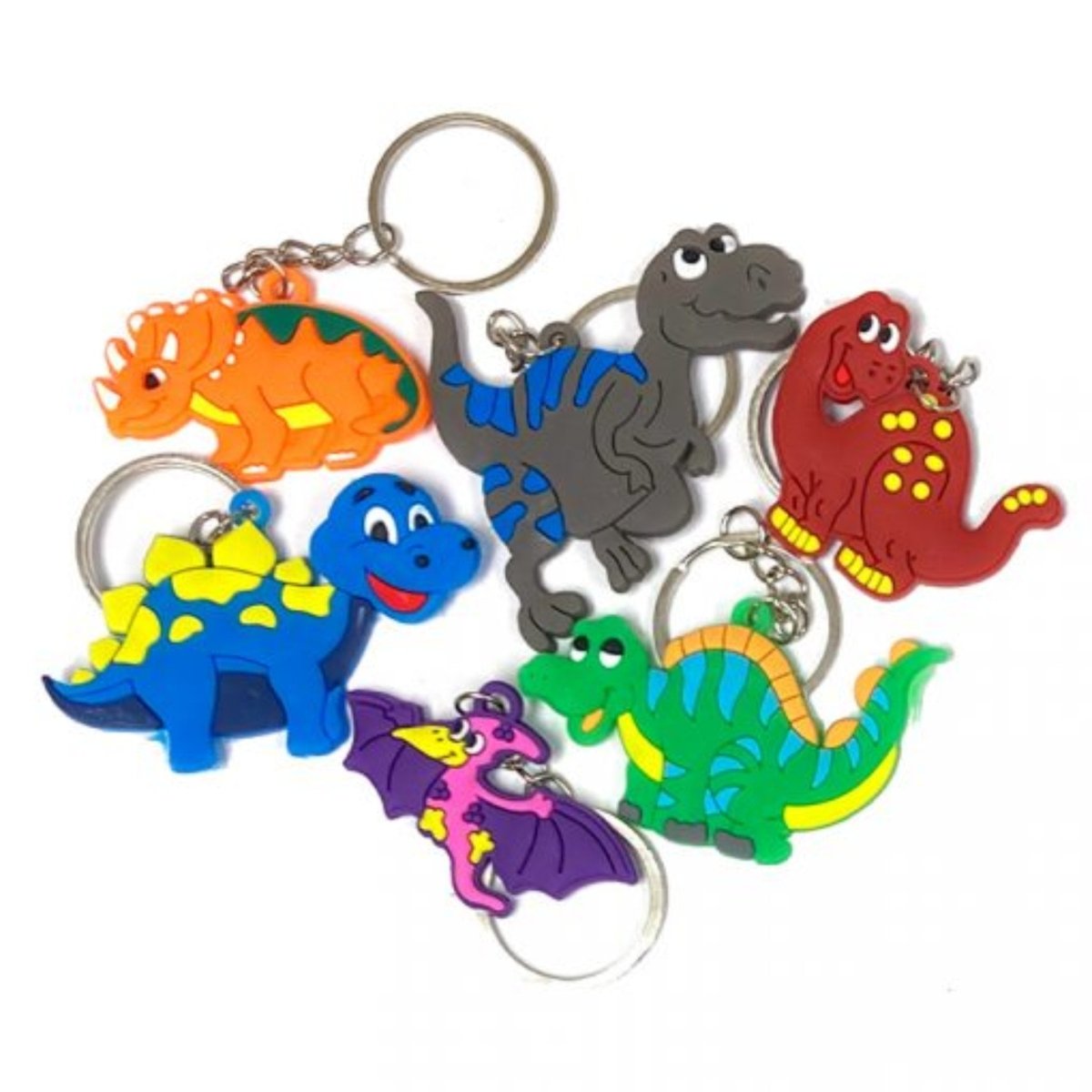 Dinosaur Chunky Keychain - Kids Party Craft
