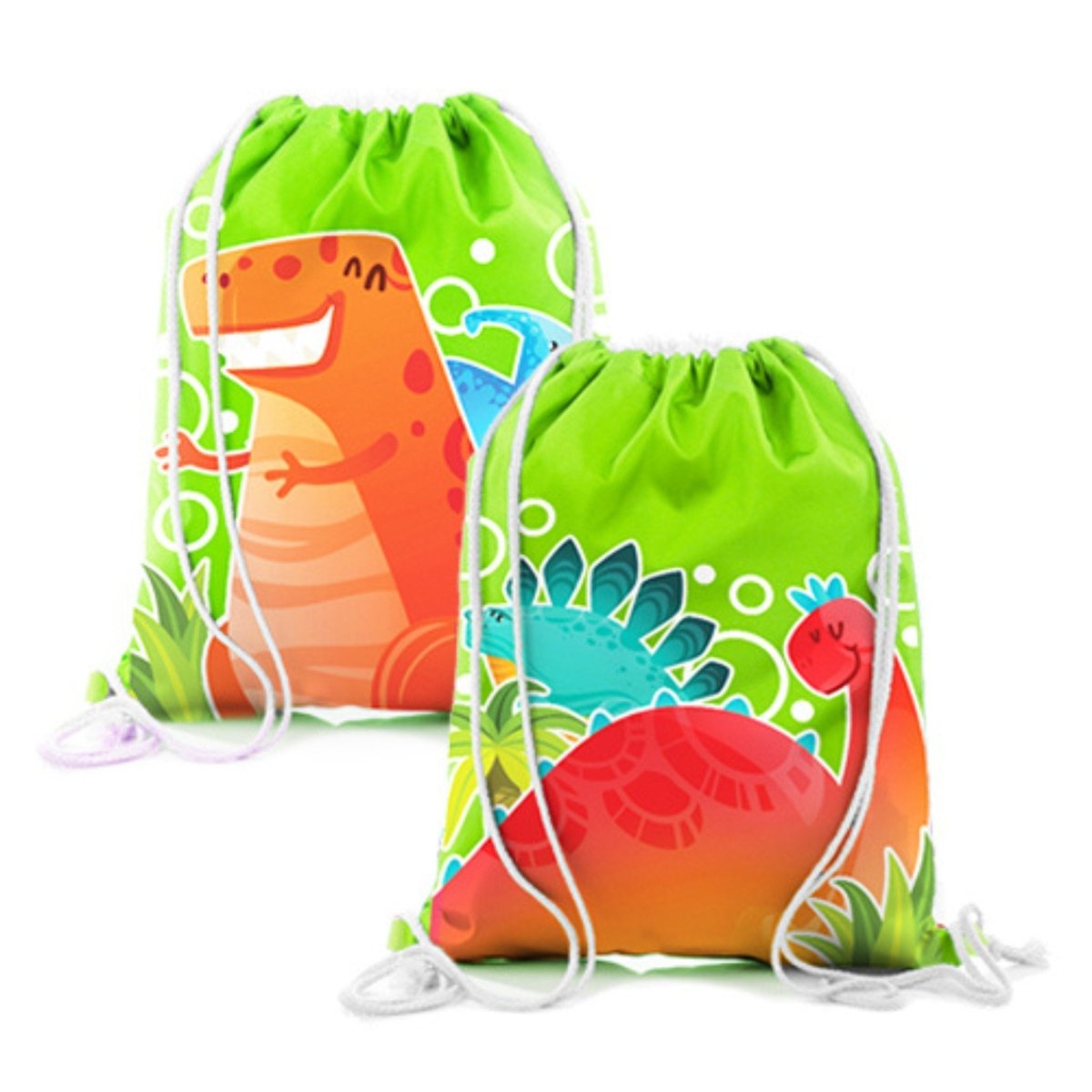 Dinosaur Drawstring Bag - Kids Party Craft