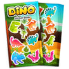 Dinosaur Mini Sticker Book 12 Sheets - Kids Party Craft