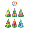 Dinosaur Party Cone Hats (16.5cm) - Kids Party Craft