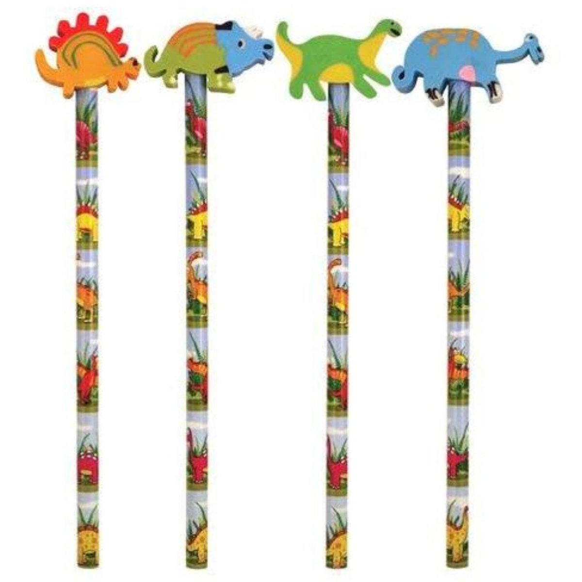 Dinosaur Pencil With Eraser - Kids Party Craft
