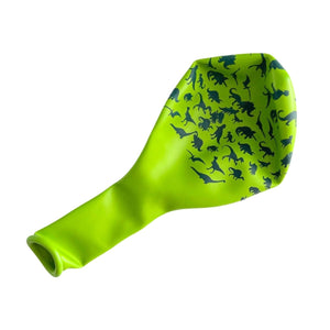 Dinosaur Print Balloon Green - Kids Party Craft