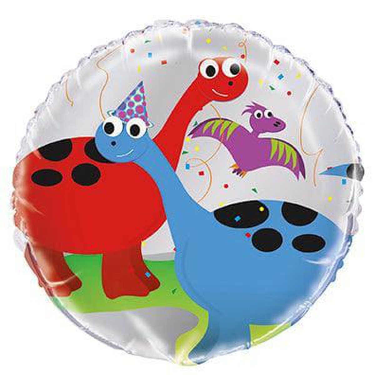 Dinosaur Round Foil Balloon 18" - Kids Party Craft