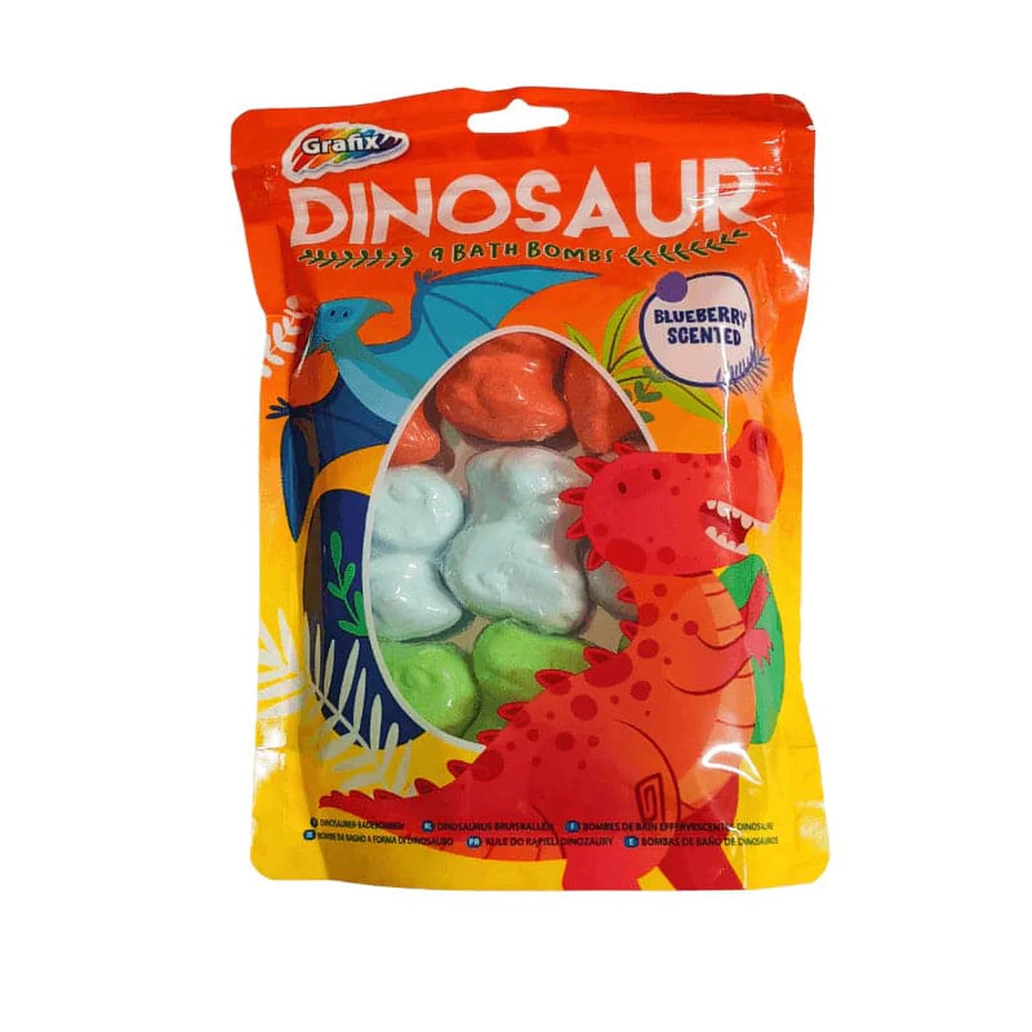 Dinosaur Scented Bath Bombs - Kids Party Craft