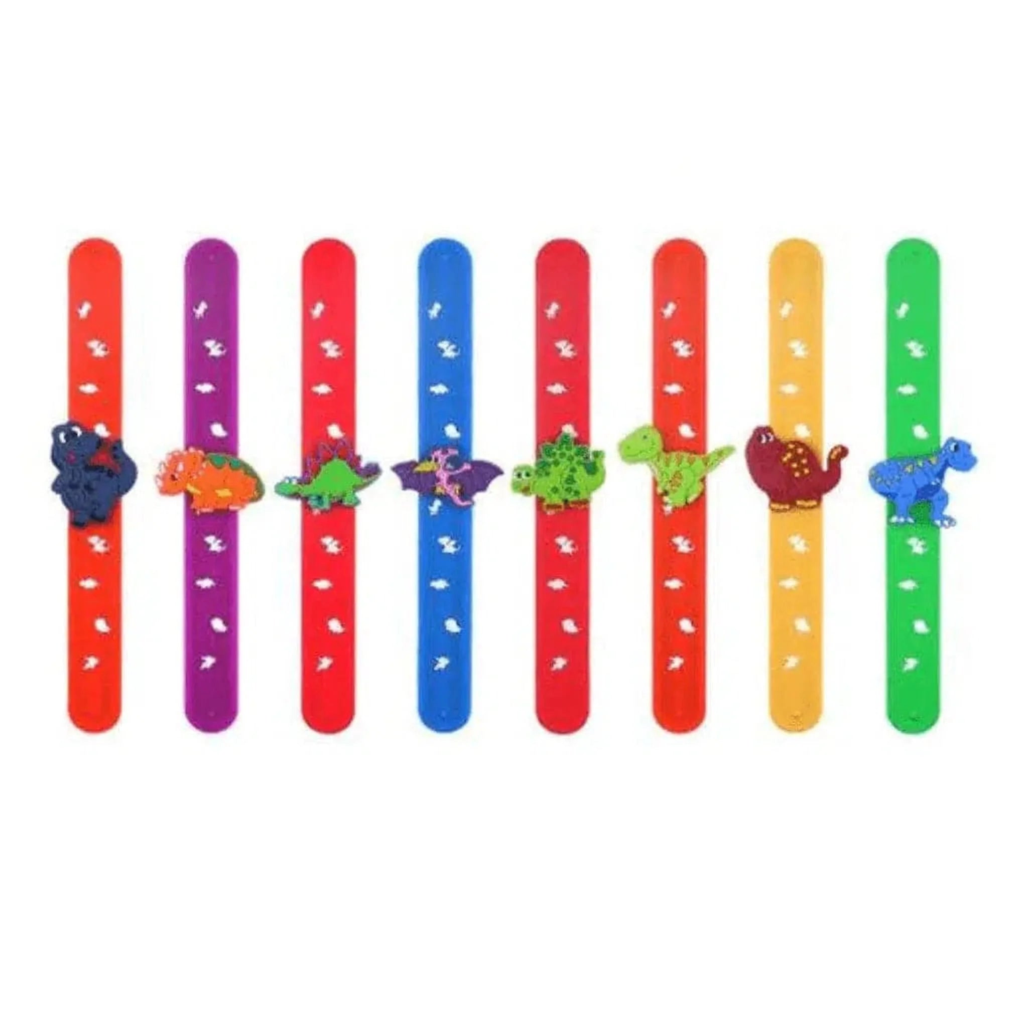 Dinosaur Snap Bracelets - Kids Party Craft