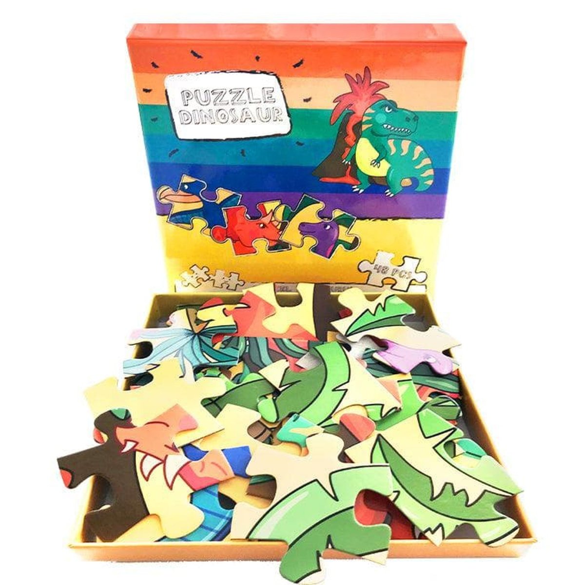 Dinosaur Super Jigsaw Puzzle - Kids Party Craft