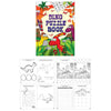 Dinosaur Themed Fun Puzzle Book - Kids Party Craft