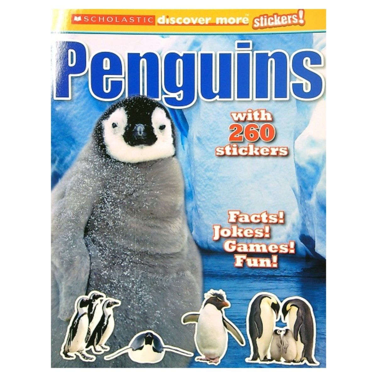 Discover More PENGUINS Sticker Book - Kids Party Craft