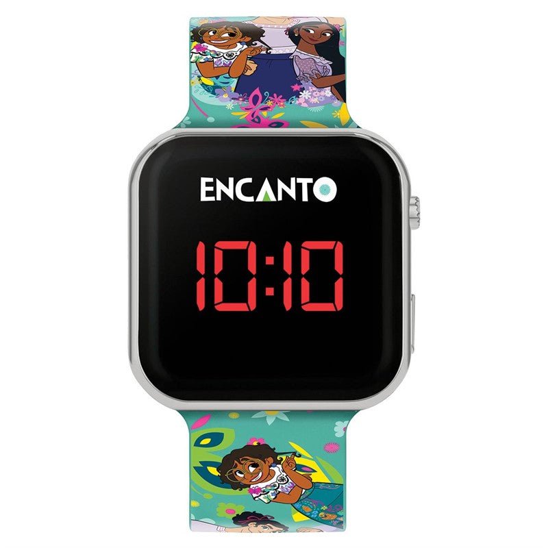 Disney Encanto LCD Activity Tracker Watch with Silicone Strap - Kids Party Craft