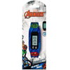 Disney Marvel Blue LCD Tracker Watch with Printed Silicone Strap - Kids Party Craft