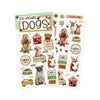 Dog Stickers x 12 sheets - Kids Party Craft