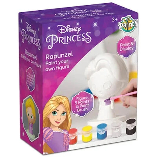Paint Your Own Rapunzel Figure 5 Paints & Brush