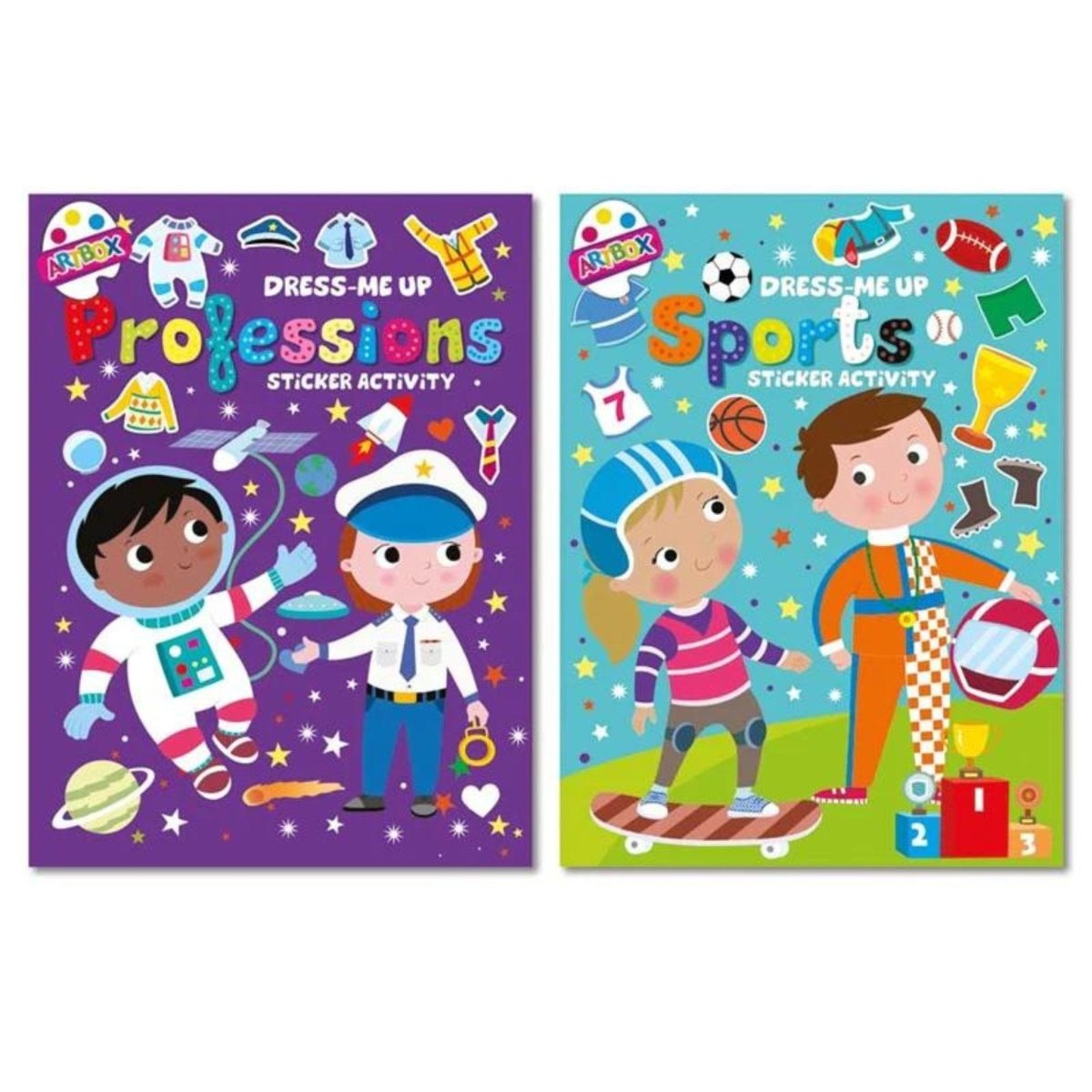 Dress-Me Up Stickers Activity Book - Kids Party Craft