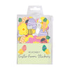 Easter Bonnet Foam Stickers 45 Pack - Kids Party Craft