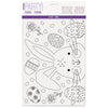 Easter Colouring Placemats 8pk - Kids Party Craft