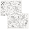 Easter Colouring Placemats 8pk - Kids Party Craft