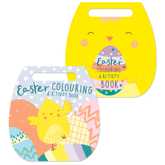 Easter Handle Colouring Book - Kids Party Craft