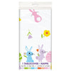 Easter Plastic Tablecover 1.37M x 2.13M - Kids Party Craft