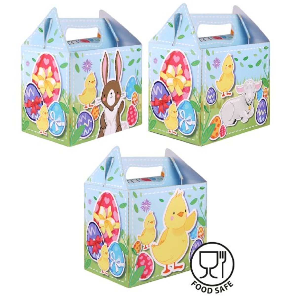 Easter Treat Party Food Boxes - Kids Party Craft
