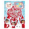 Elf On The Shelf ULTIMATE Bubble Sticker Colouring Book - Kids Party Craft
