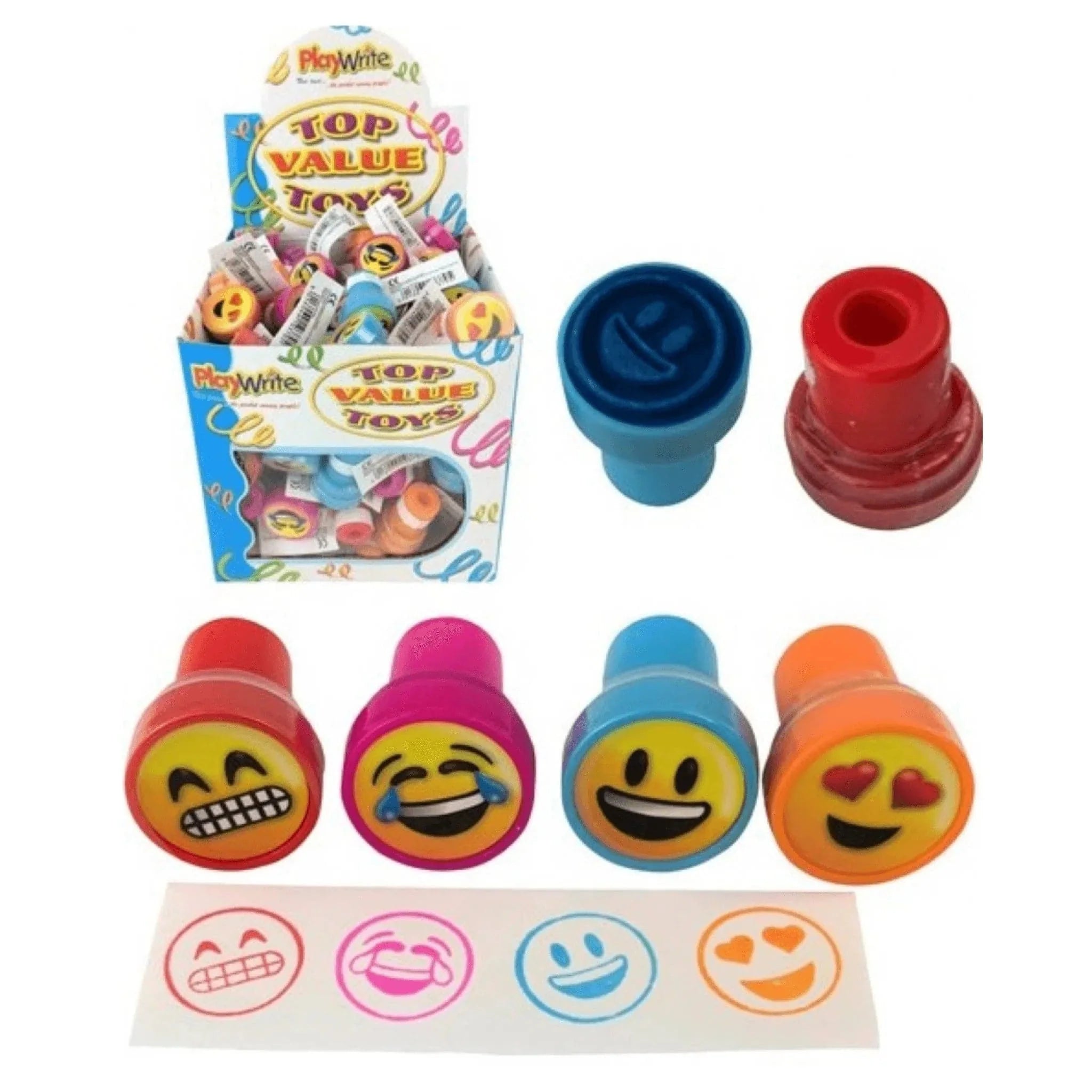 Emoji Ink Stampers 3.5cm - Kids Party Craft