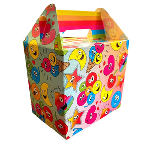 Emoji Smiley Party Lunch Box - Kids Party Craft