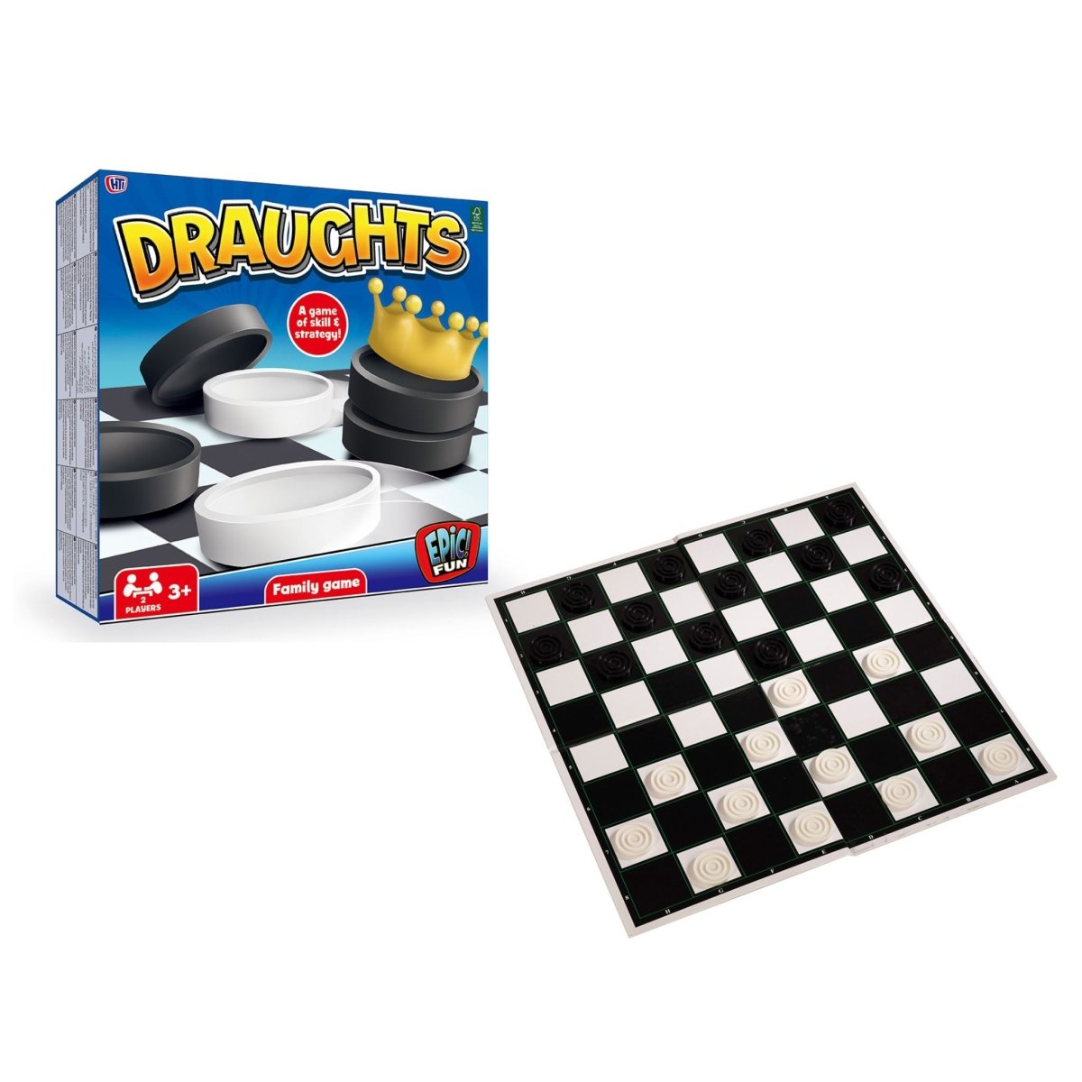 Epic! Fun Draughts Game - Kids Party Craft