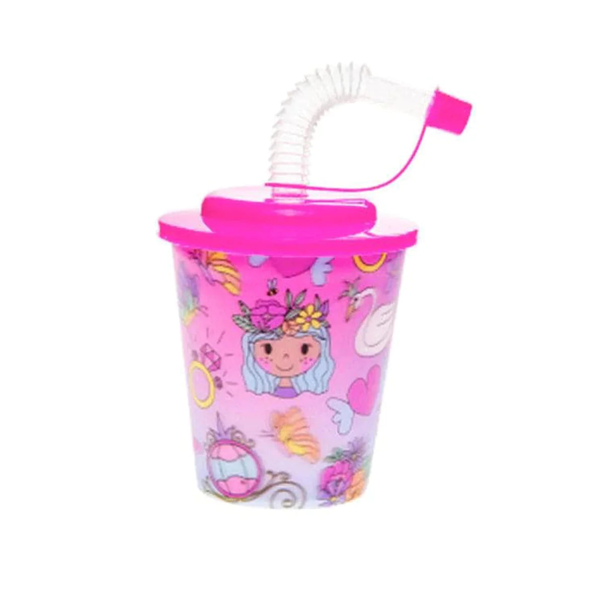 Fairy Princess Super 3D Beaker + Lid - Kids Party Craft