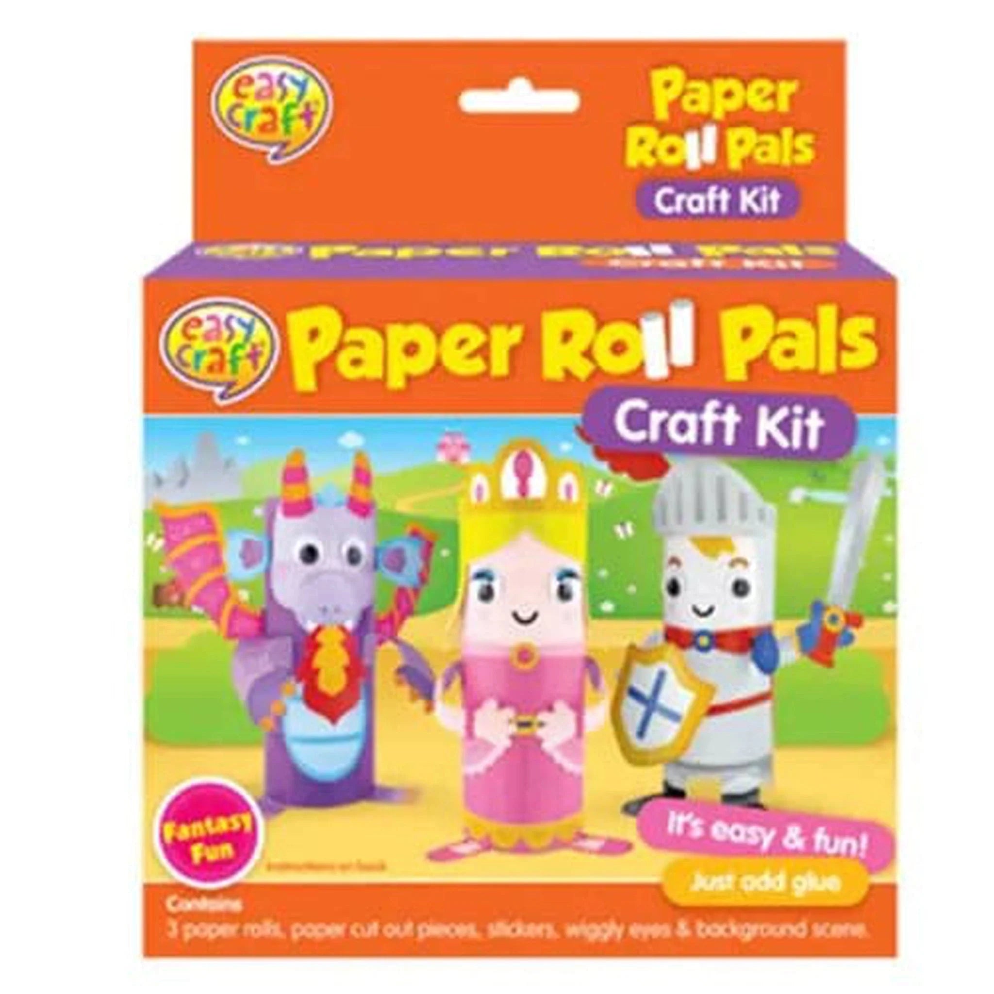 Fairy Tale Paper Roll Pals - Kids Party Craft