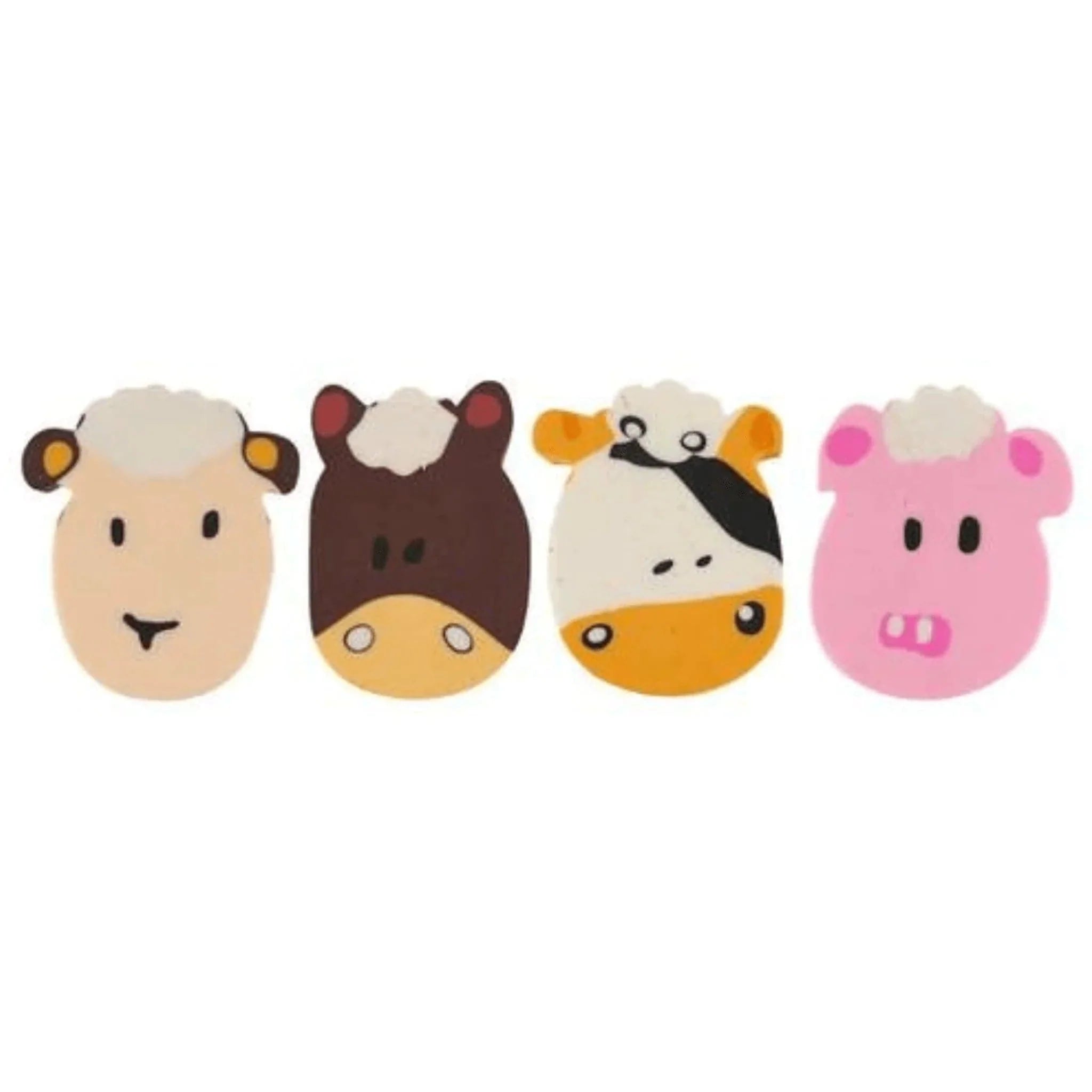 Farm Animal Erasers - Kids Party Craft