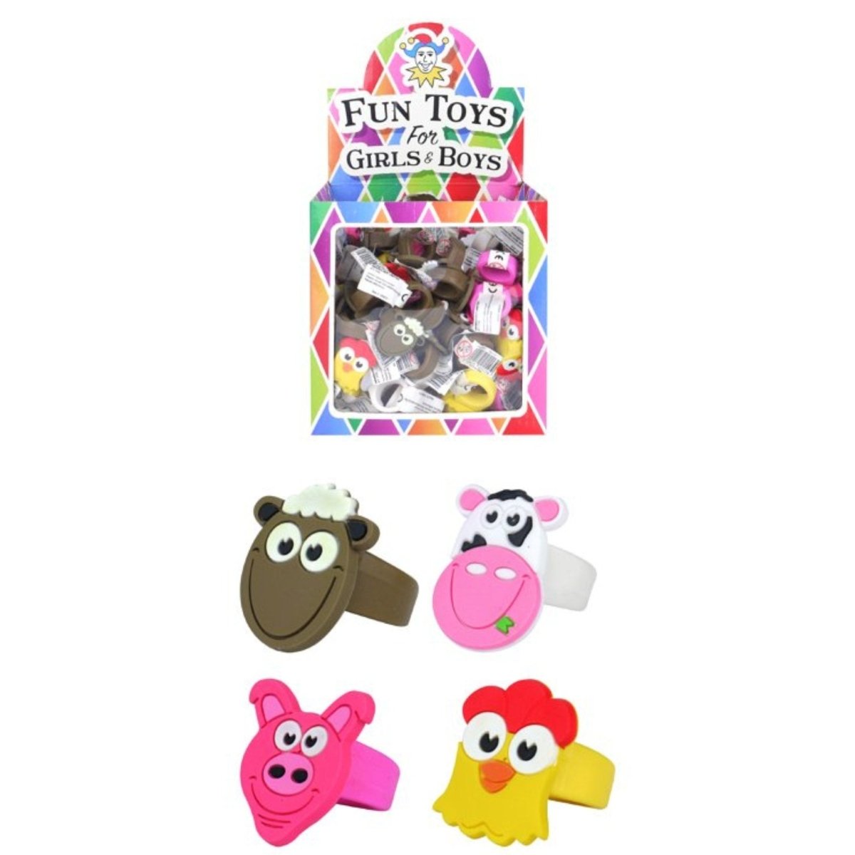 Farm Animal Ring - Kids Party Craft | Kids Party Craft