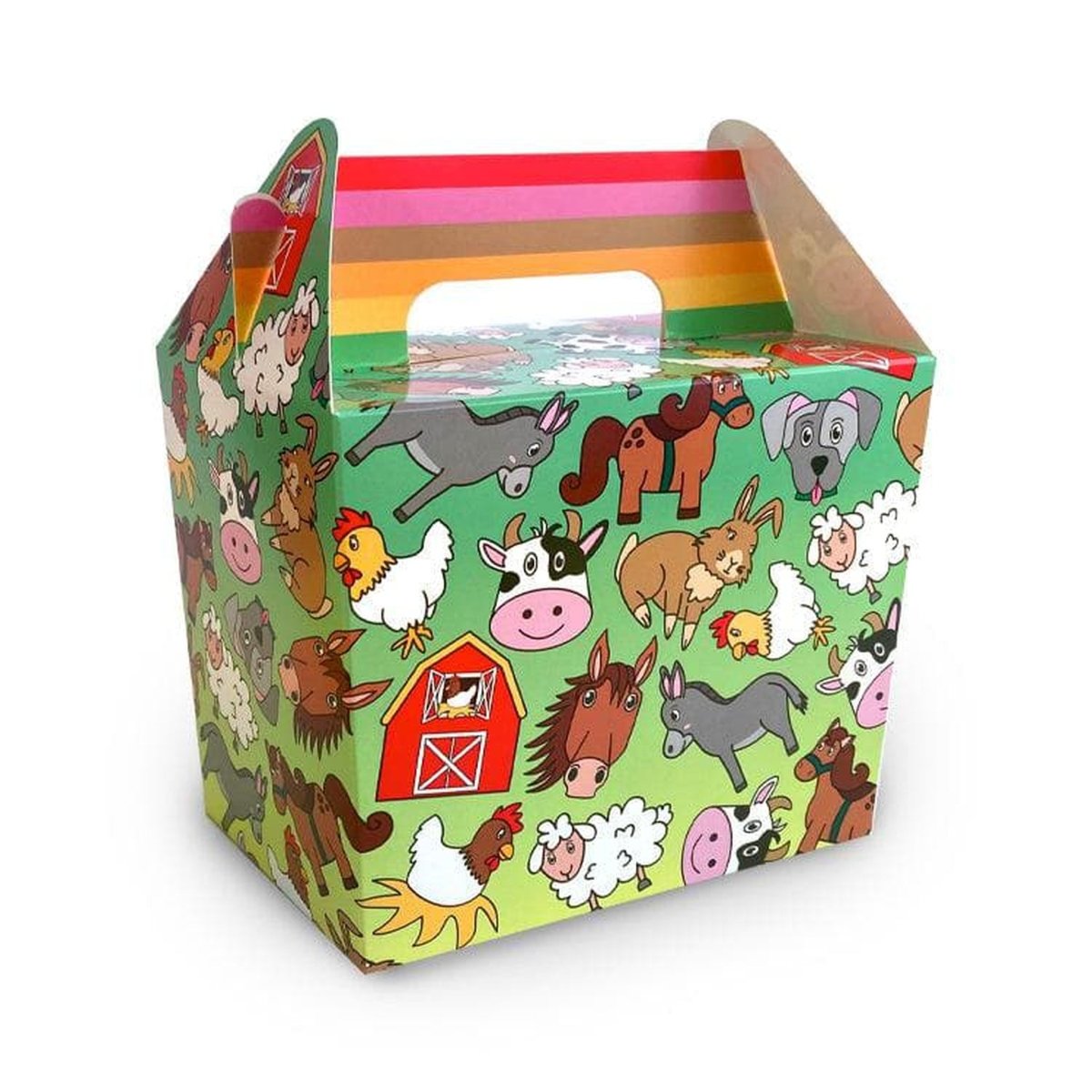 Farm Animals Party Food Boxes - Kids Party Craft