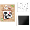 Farm Mini Scratch Art Eco Friendly - Kids Party Craft