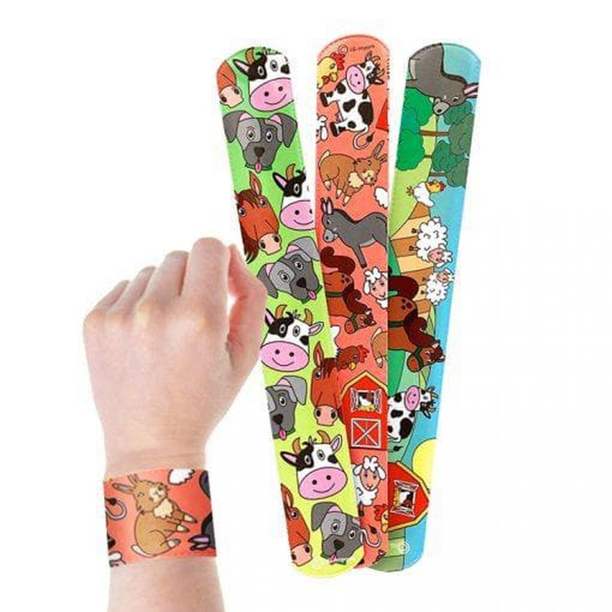 Farm Slap Bracelet - Kids Party Craft