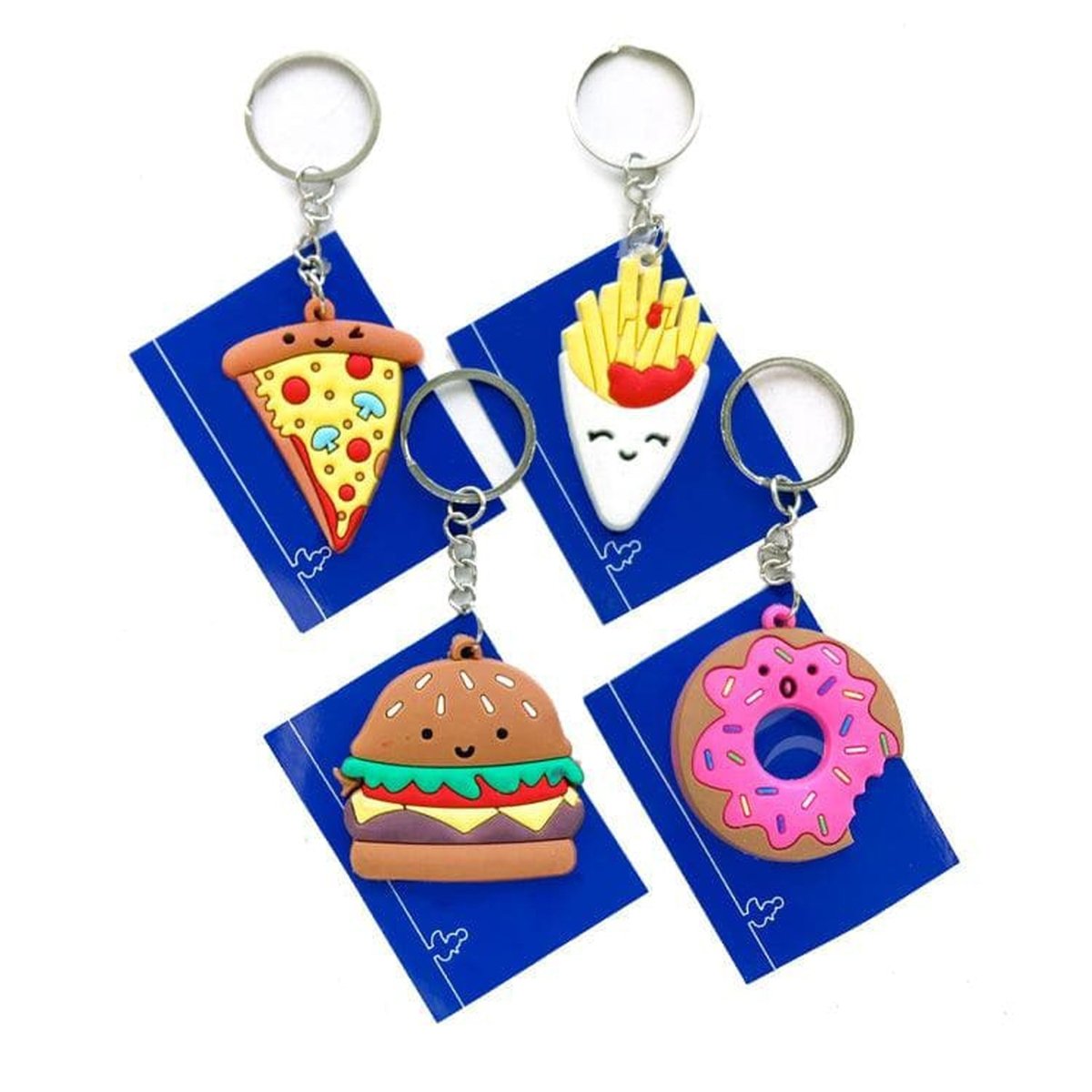 Fast Food Novelty Keychain - Kids Party Craft