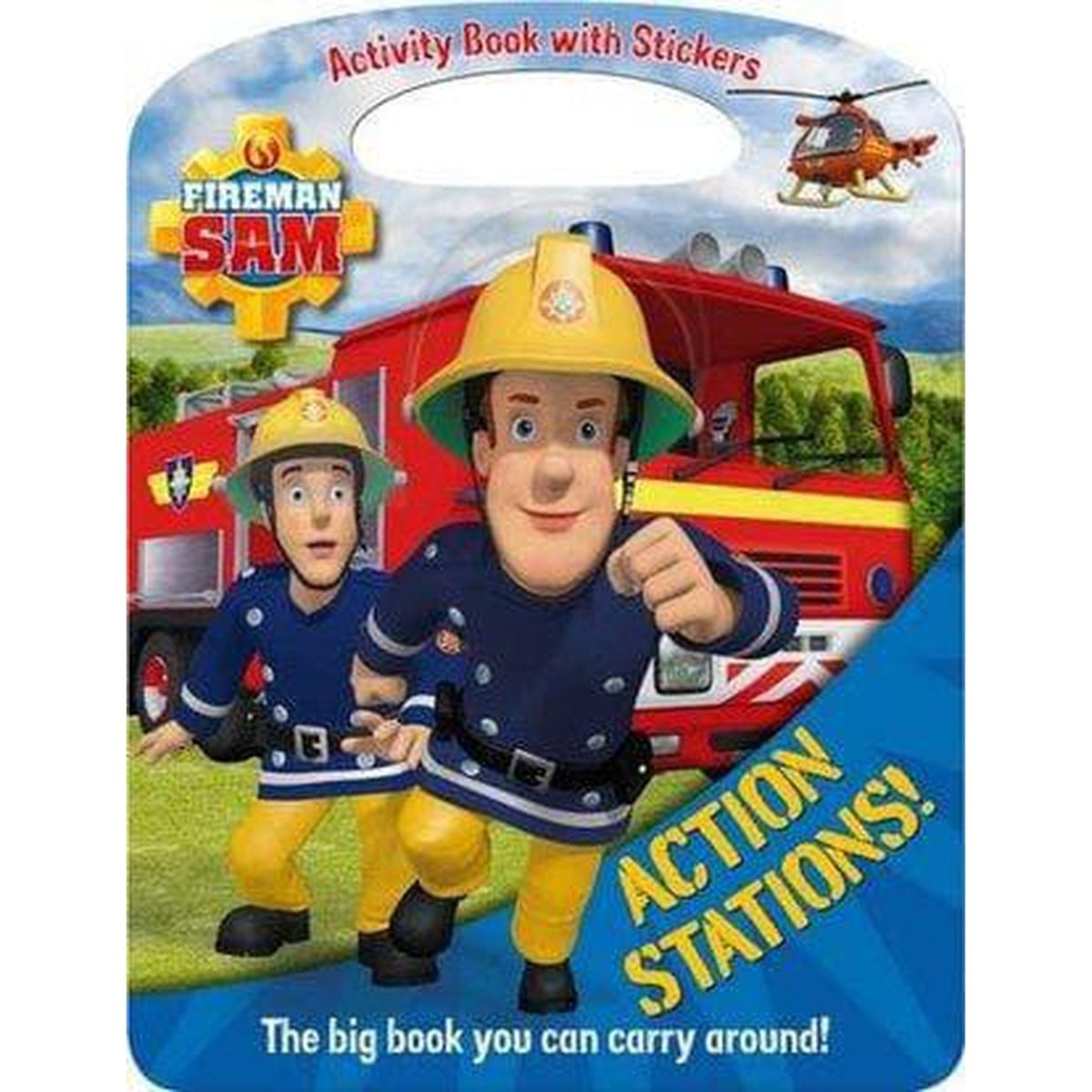 Fireman Sam Action Stations! Activity Book - Kids Party Craft | Kids ...